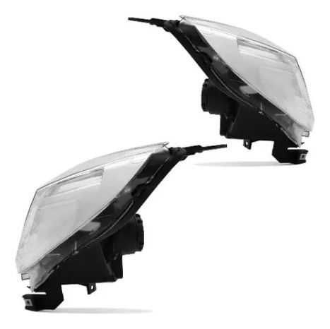 Farol S10 2012 A 2019 Lt S/ Projetor Duplo Mascara Cromada