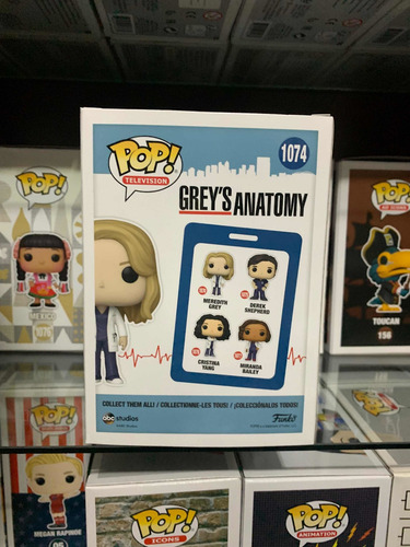 Funko Pop 1074 Greys Anatomy Meredith Grey (Usado)