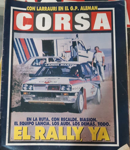 Revista Corsa Parabrisas N1151 Julio 1988 Para Colección