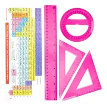 Comprar Set De Reglas Geometria Escuadras Transportador  Regla