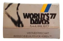 Comprar Caixinha De Fósforo Propaganda Antiga Word's Davos 1977 18