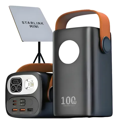 Power Bank 60.000mah 100w Carregador P /starlink Mini | Parcelamento ...