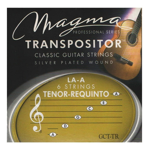 Encordado Magma Transpositor Guitarra Clásica La-a Requinto