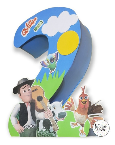 Letras 3d O Número 3d La Granja De Zenón