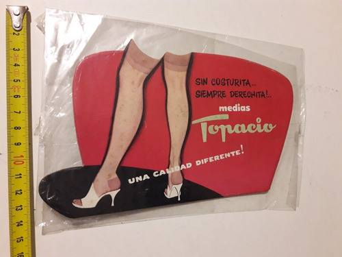 Publicidad Medias De Mujer Topacio Decada 1970 Original