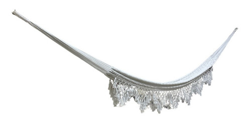 Imagen 3 de 5 de Bonita Hamaca Yucateca 100% Artesanal Macramé Color Blanco