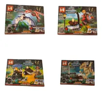 Comprar Set X 4 Bloques Para Armar Dinosaurios World 315 Dinosaurios