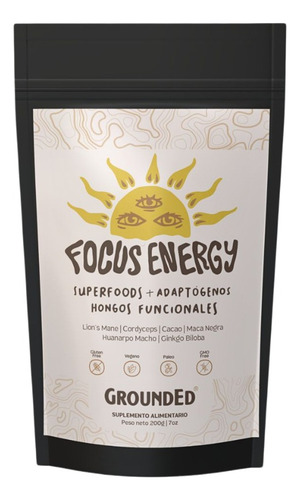 Focus Energy Hongos Adaptógenos Y Superfoods Bolsa 200 G