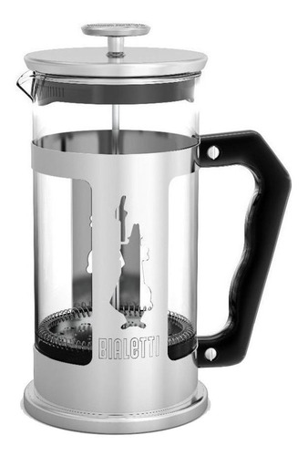 Cafetera Bialetti Preziosa 3 Cups Manual Acero Inoxidable Prensa Francesa