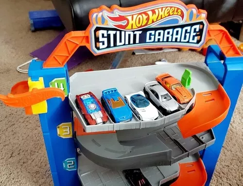 Pista hot wheels city garagem