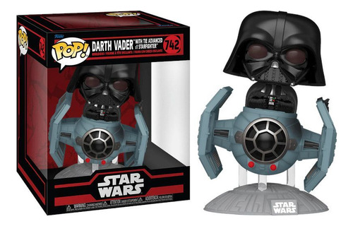 Darth Vader Tie Advanced Starfighter Star Wars 742 Funko Pop