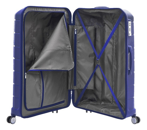 Valija Samsonite Octolite Grande Color Azul Lisa