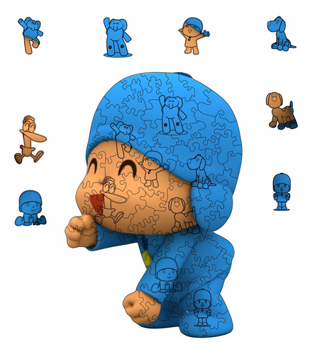 Rompecabezas Del Dibujo Pocoyo 2 De 50 Piezas Diferentes