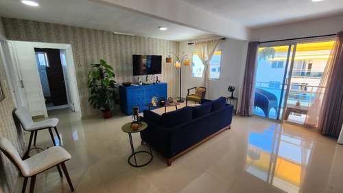 Apartamento En Venta Amueblado En Punta Cana A 8 Min De La Playa Bibijagua