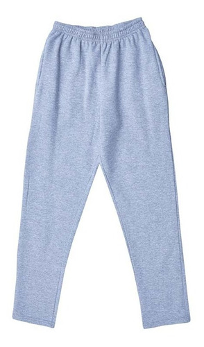 Pantalón Jogging Friza Gris Colegial Ely /  Talle S Al Xl