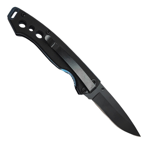 Imagen 3 de 10 de Navaja Cuchillo Supervivencia Rescate Azul Bison