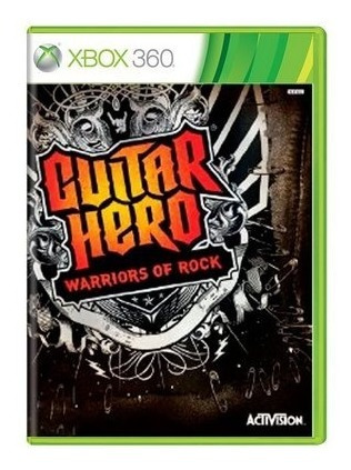 Guitar Hero: Warriors Of Rock - Xbox 360 Mídia Física