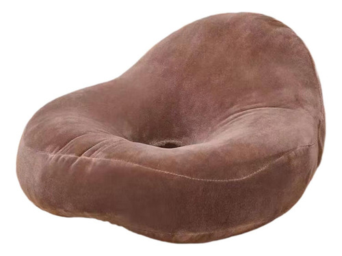 Cojín De Asiento De Almohada De Asiento En Donas, Café