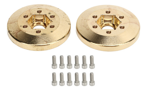 Pesas Para Ruedas Rc Brass, 2 Unidades, 1.9 Y 2.2 Pulgadas,