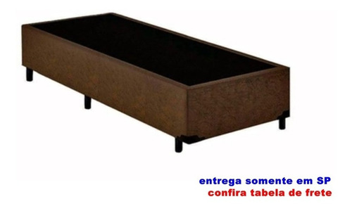 Base Cama Box Para Colchao Solteiro 88 X 1,88 - Téta Flex