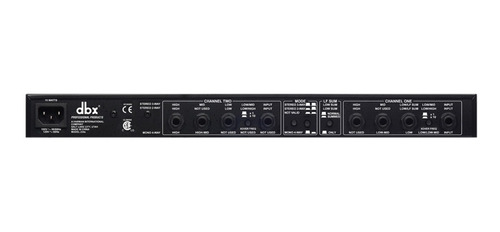Imagen 10 de 10 de Crossover Divisor De Frecuencia 2/3vias St/4 Mono Dbx 234xs