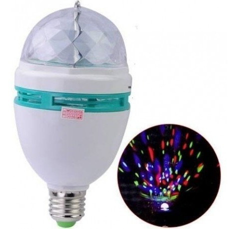 Pack 12 Ampolletas Led Bola Disco Luces 