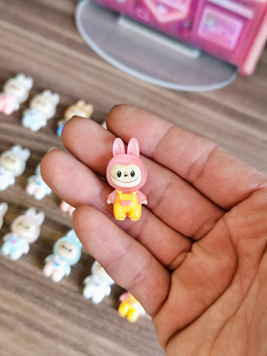 Mini Figuras Labubu Para Decoración De Accesorios 20 Pcs
