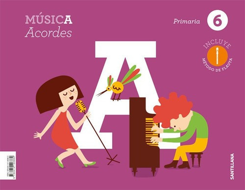 Musica 6âºep 19 Acordes + Atril - Aa.vv&,,