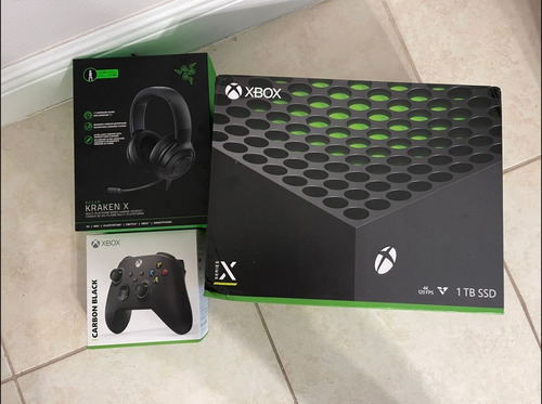 Xbox Series X + Control Adicional + Headset - Nuevo, Sellado