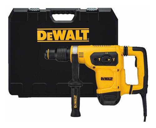 Rotomartillo Sdsmax 1 9/16'' + Maletín Dewalt D25481k-b3 Color Amarillo