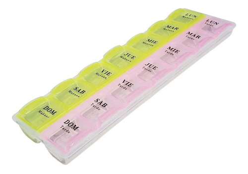 Pastillero Semanal Dobles Mañana Y Tarde