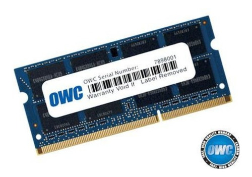 Memoria ram OWC 8GB 1333Mhz sodimm OWC1333DDR3S8GB