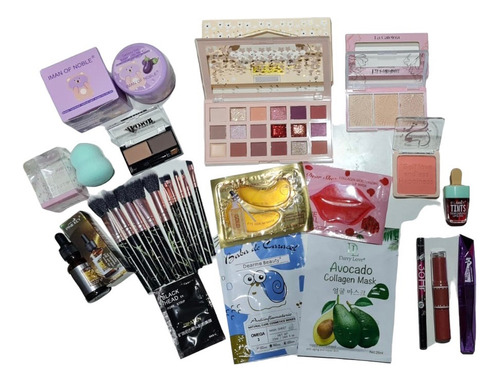 Kit De Maquillaje Y Cuidado Facial 16 Productos Premium