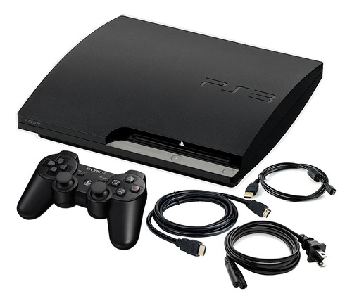 Playstation 3 Slim Programada 160 Gb + 1 Control +juegos (Reacondicionado)