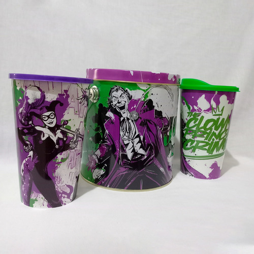 Combo Joker Guason 2 Hoyts - Pochoclera Cine+ 2vasos Oficial