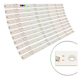 Leds Hisense 50h5 50h5b 50h5gb 50h5c (11t) - Aluminio Promo*