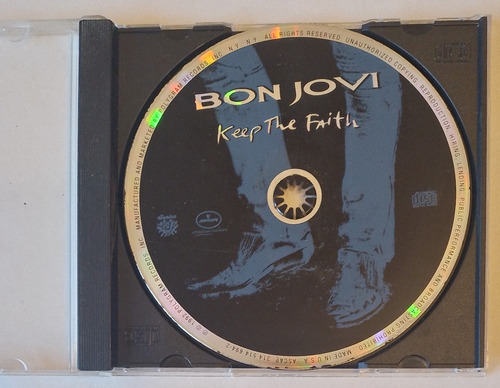 Bon Jovi Cd Keep The Faith (sin Carátulas)