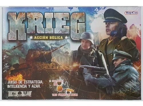 Krieg Acción Bélica Juego De Mesa Piezas 3d Toyco Dgl Games