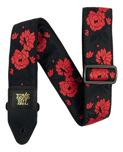 Strap Tango Rose Jacquard Ernie Ball 5335 Tango Rose