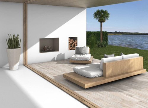 Porcelanato Simil Madera Ilva Identica Ibira 22,5x90 1era