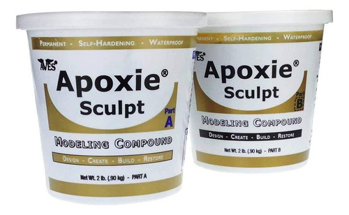 Arcilla Epxica Natural Apoxie Sculpt 4libras De Aves