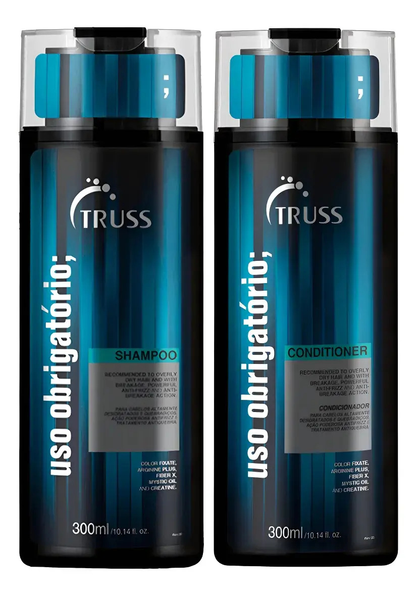Kit Truss Uso Obrigatório; Shampoo + Condicionador 300ml