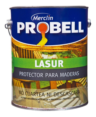 Impregnante Protector Merclin Probell Lasur Deck 1 Litro