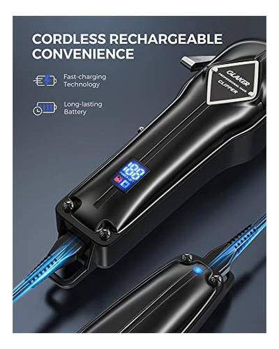 Kit De Corte De Cabelo Inalambrico Para Hombres