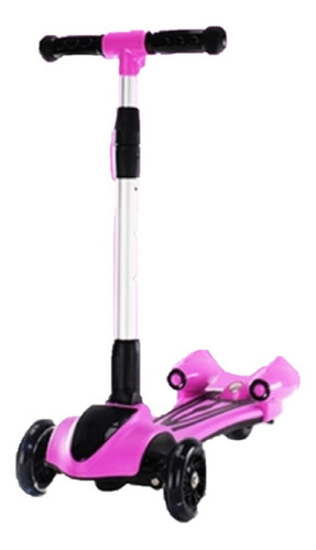 Monopatin Patineta Niña Niño Scooter 3 Llantas Bebe Humo Usb