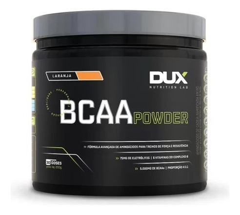 Bcaa Powder (200g) - Sabor: Laranja Laranja