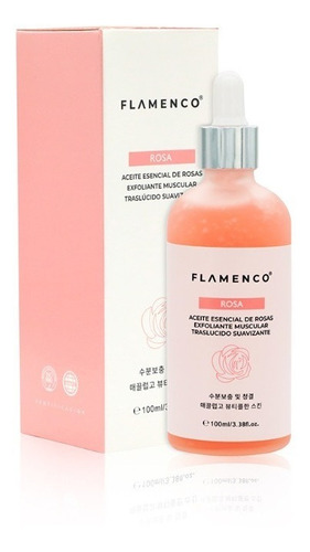 Aceite Exfoliante Flamenco 100ml Tipo De Piel Rosa