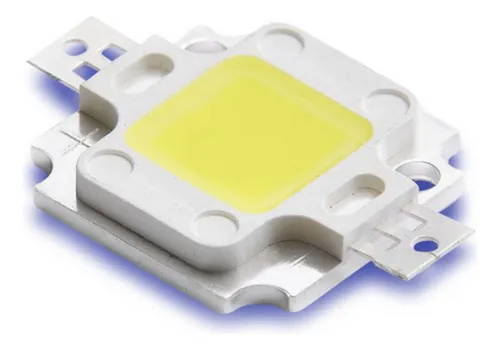 Ledguhon 10w Cob Led Chip Blanco Super Brillante Emisor Com.
