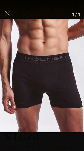  Pack X 2 Boxer Kolper 3355 Talle 2  Algodon Y Lycra