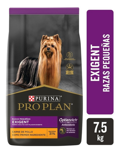 Pro Plan Exigent Adulto Small Breed X 7.5 Kg